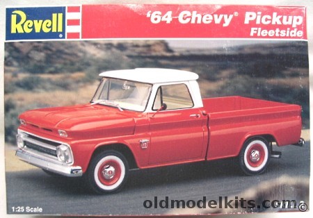 Revell 1/25 1964 Chevrolet Fleetside Pickup Truck, 7613 plastic model kit